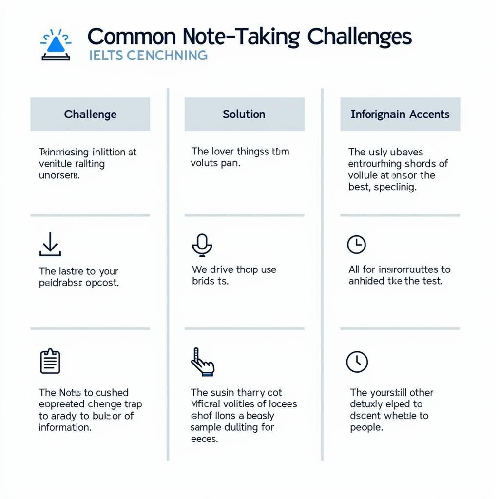 IELTS Listening Note-Taking Challenges and Solutions