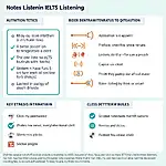 IELTS Listening Note-Taking Strategies