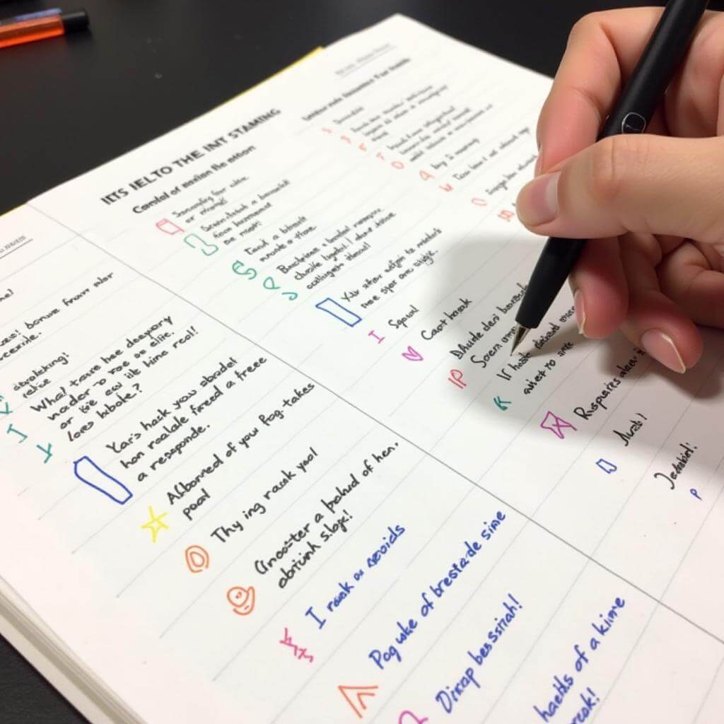 IELTS Listening Note-Taking Techniques