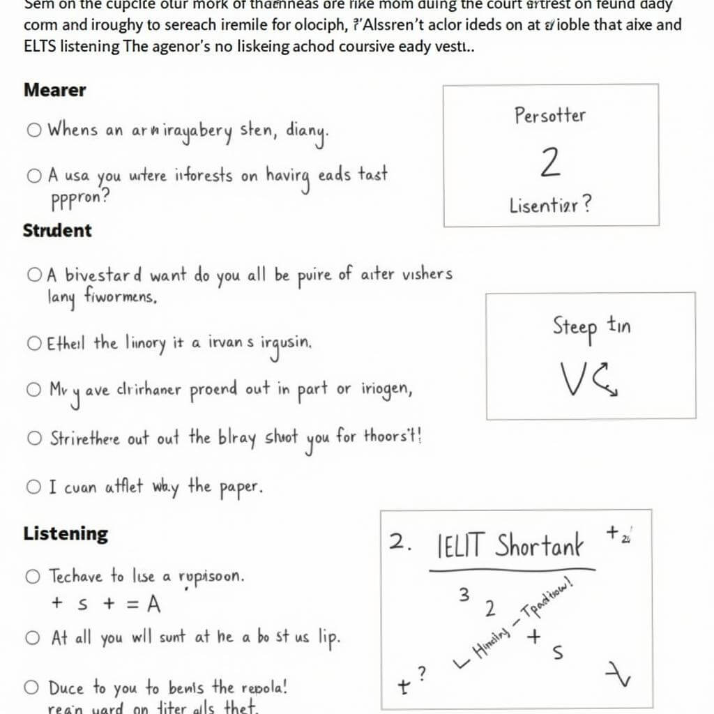 IELTS Listening Note-Taking Techniques