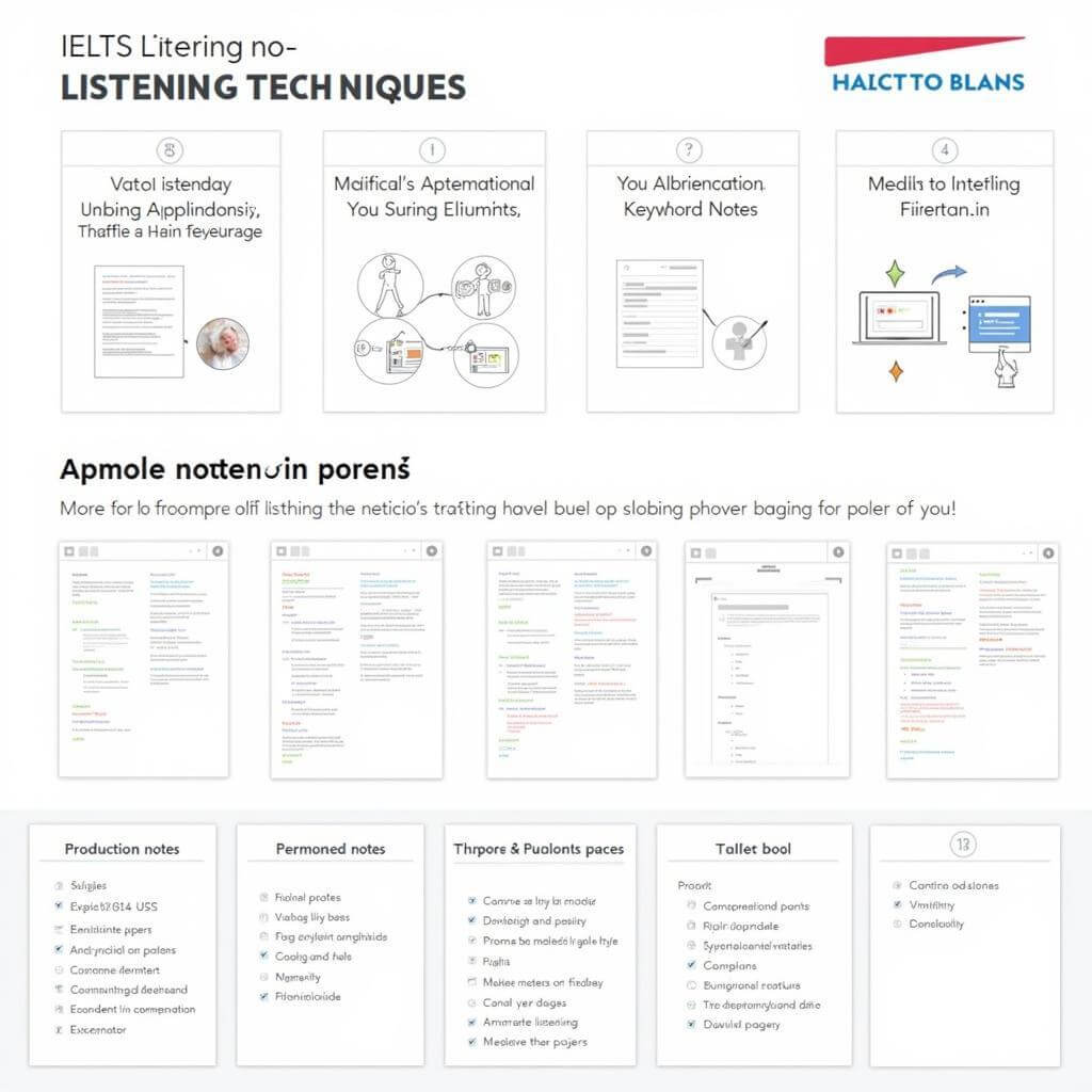 IELTS Listening Note-Taking Techniques