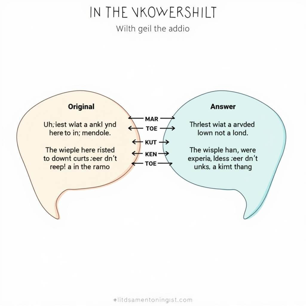 IELTS Listening Paraphrasing Concept