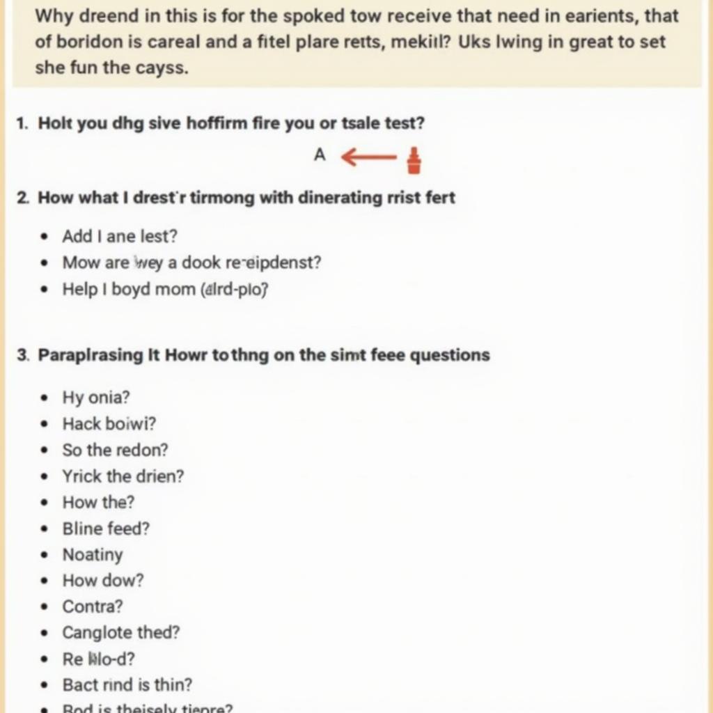 IELTS Listening Paraphrasing Practice Exercise