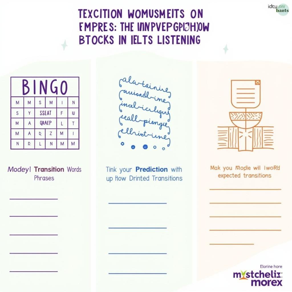 Practice exercises for mastering key transitions in IELTS Listening