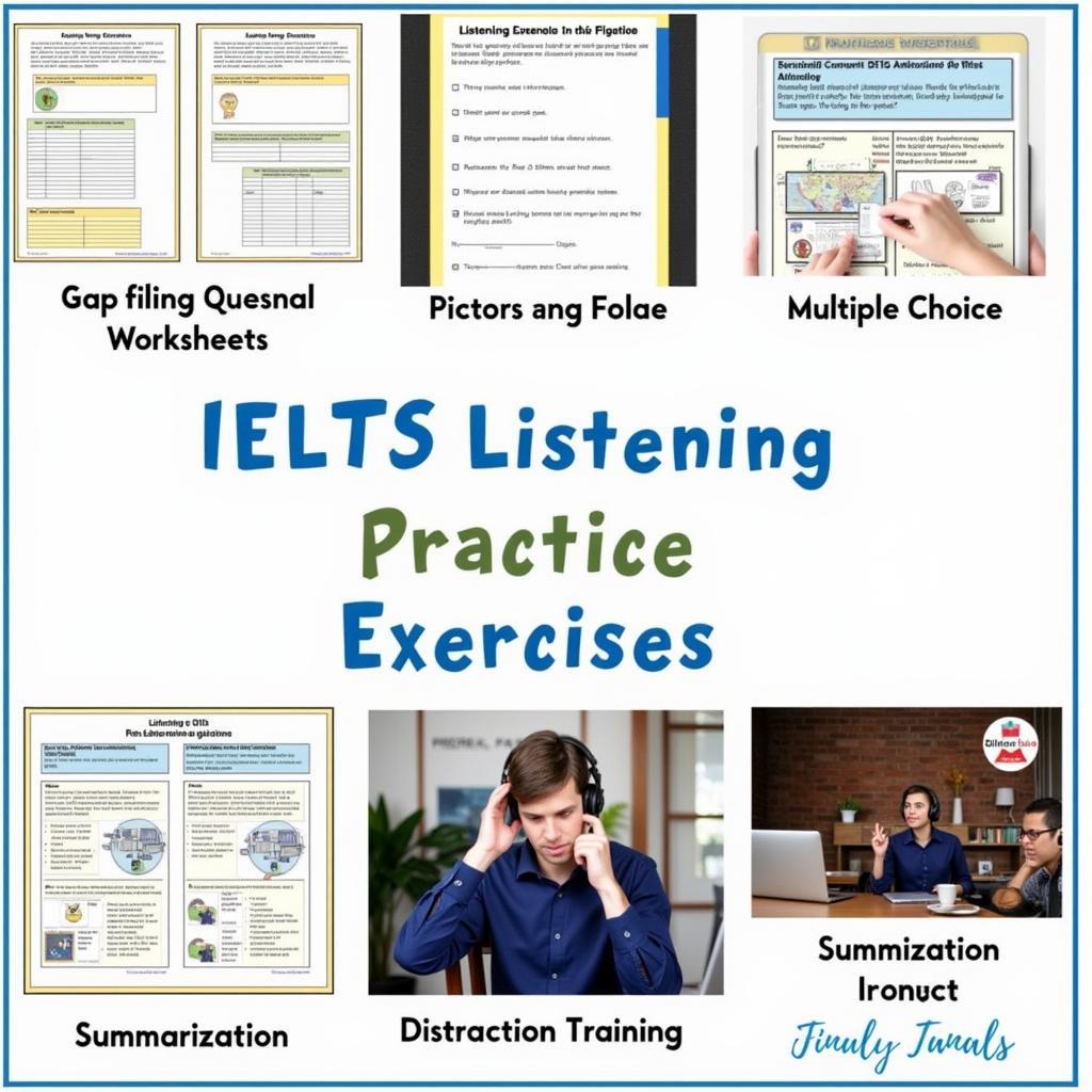 IELTS Listening practice exercises for improved focus