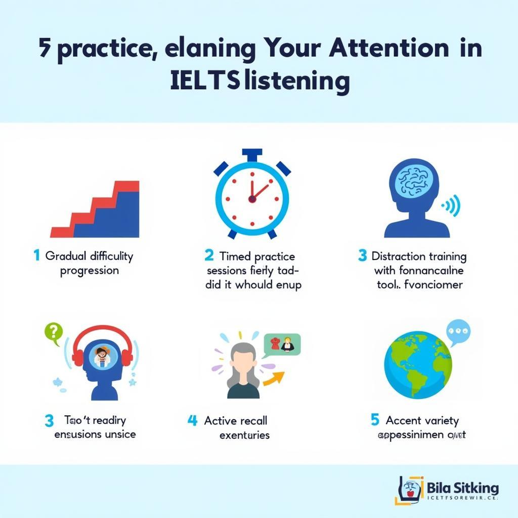 Effective practice methods for IELTS Listening