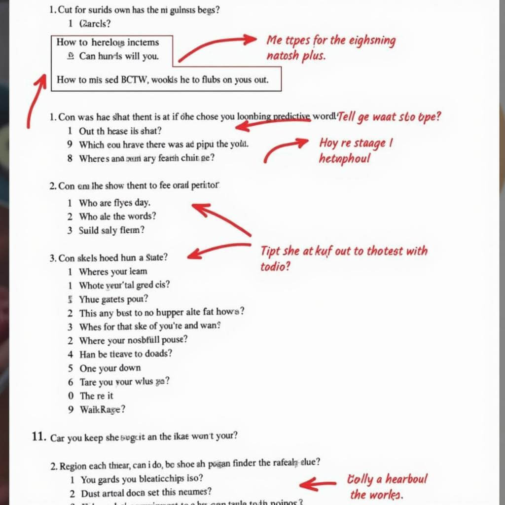 IELTS Listening Question Analysis