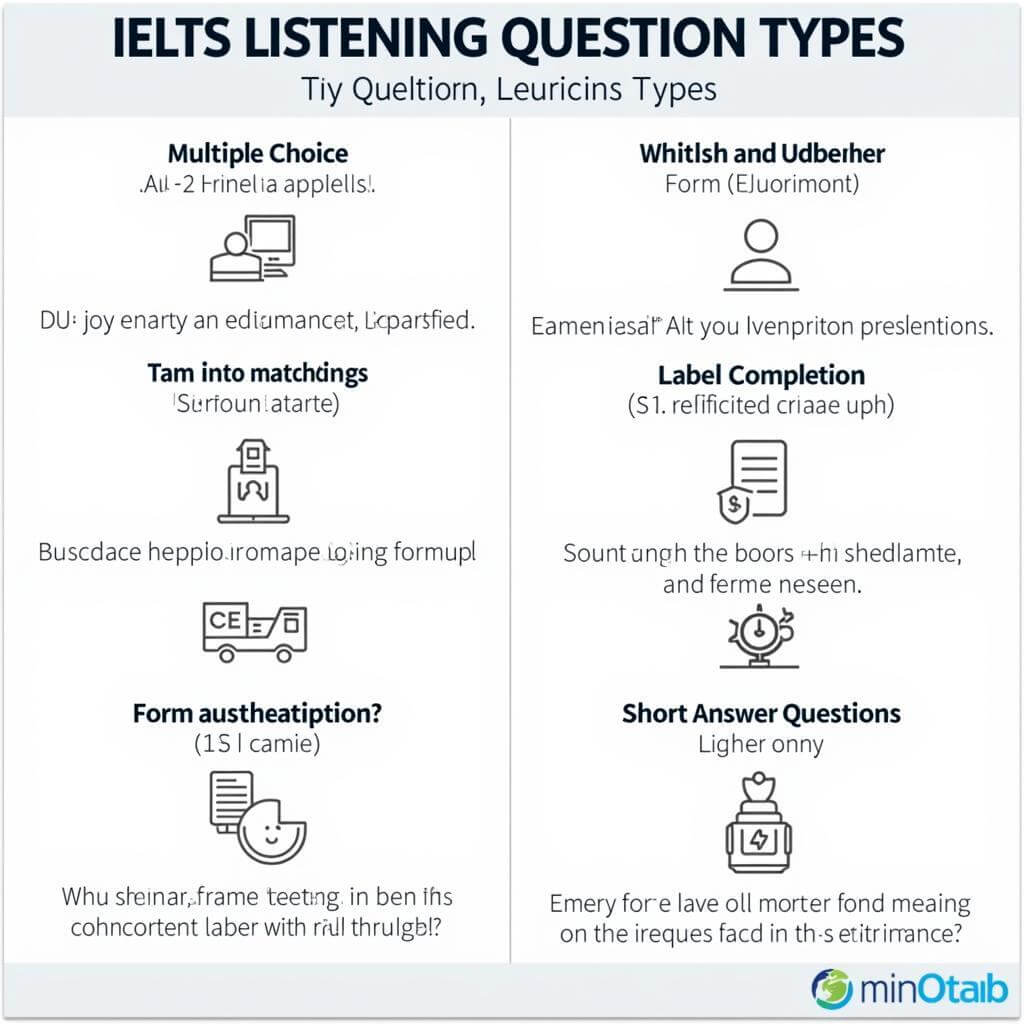 IELTS Listening Question Types