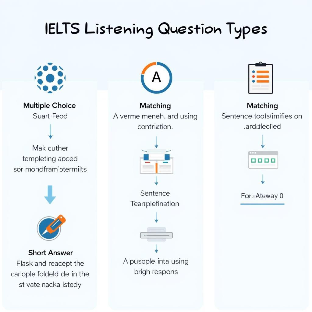 IELTS Listening Question Types