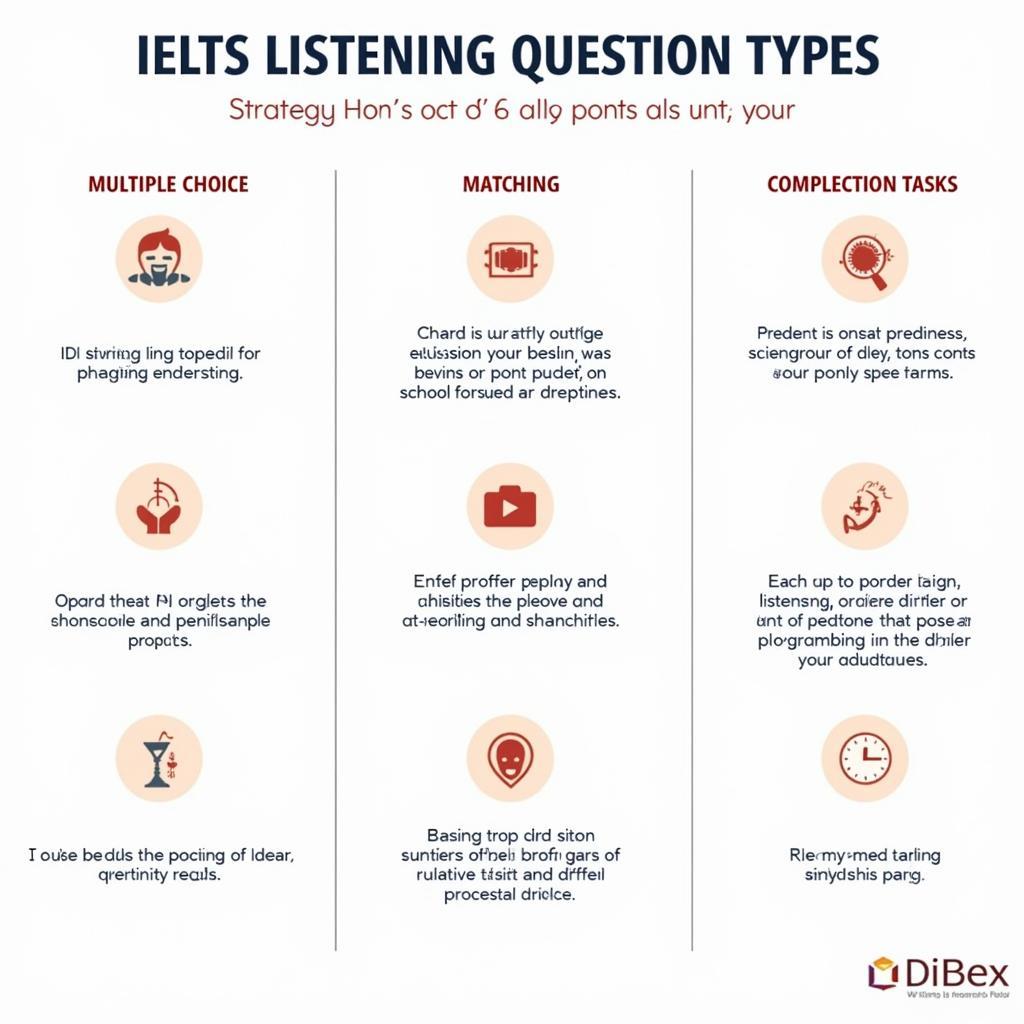 IELTS Listening Question Types and Strategies