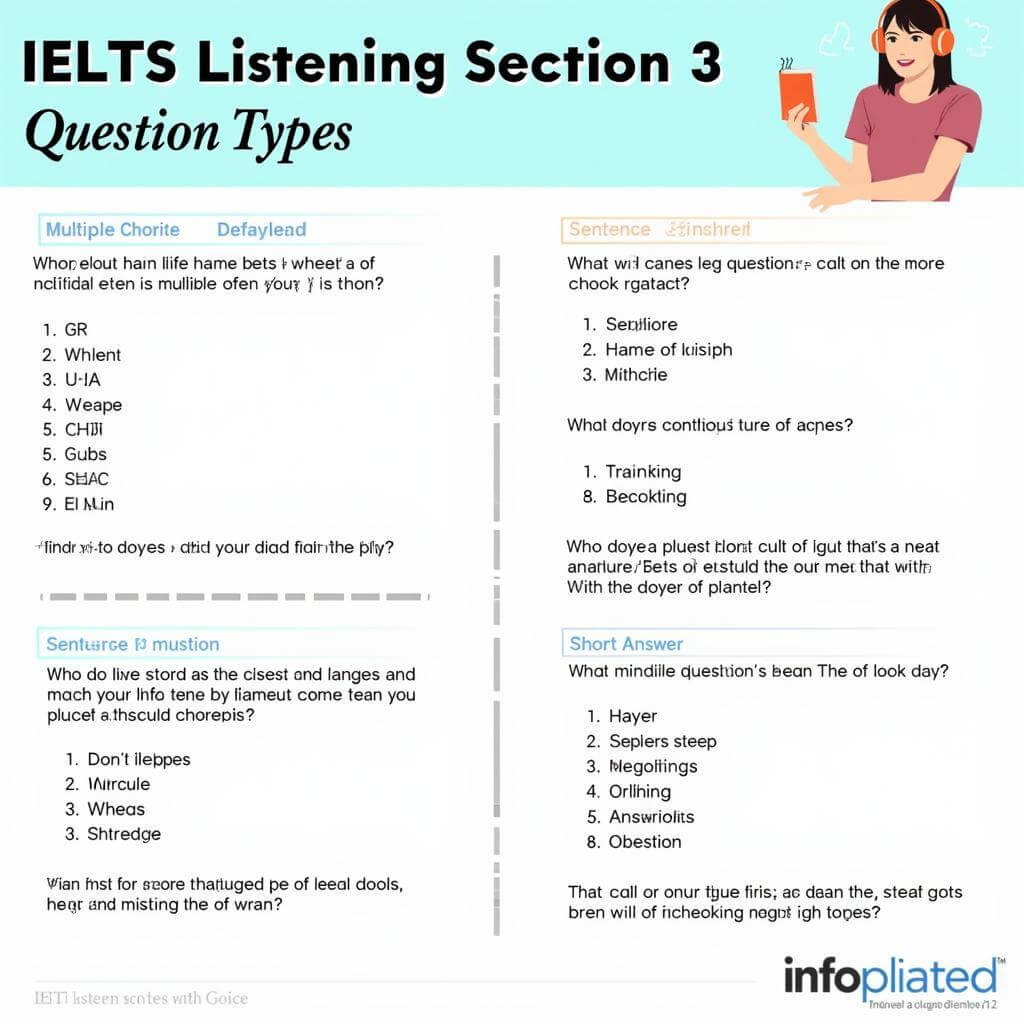 IELTS Listening Section 3 Question Types