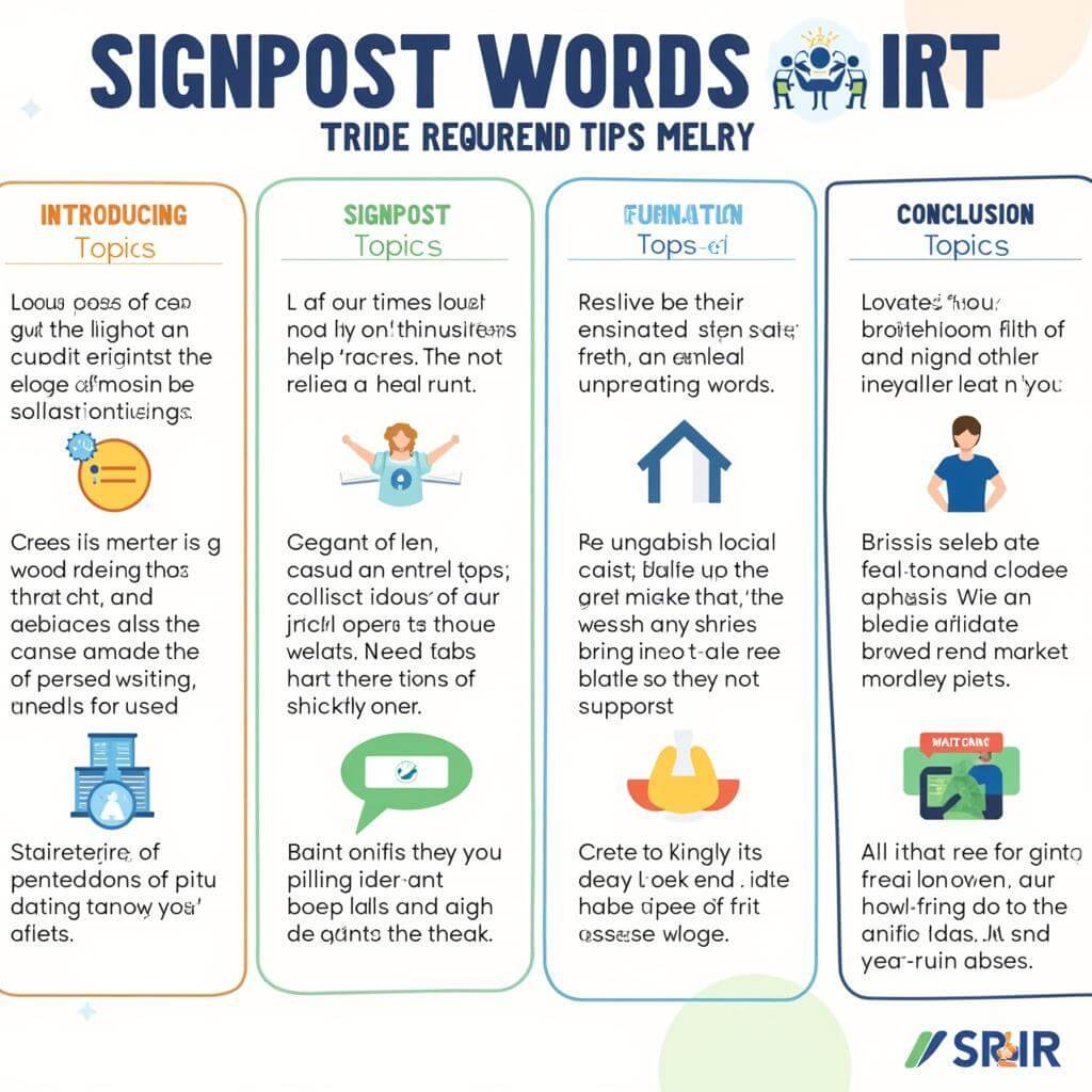 IELTS Listening Signpost Words