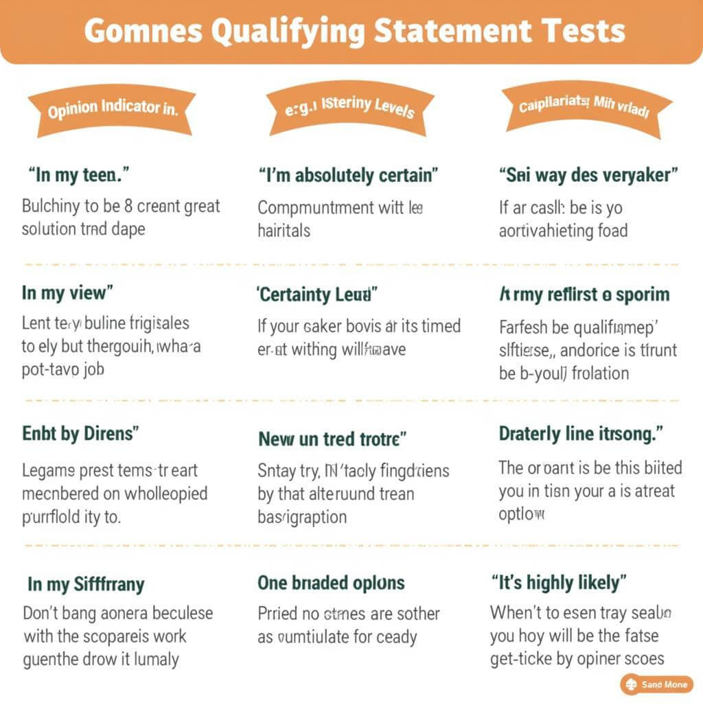 IELTS Listening: Identifying Qualifying Statements