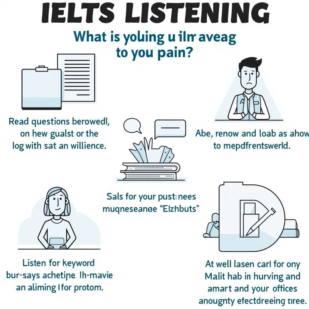 Strategies for recognizing misleading information in IELTS Listening