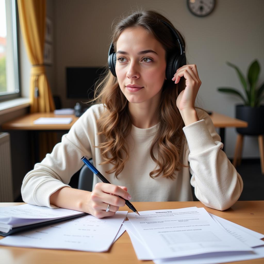 IELTS Listening test preparation techniques