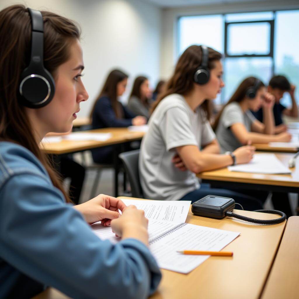 IELTS Listening Test Setup