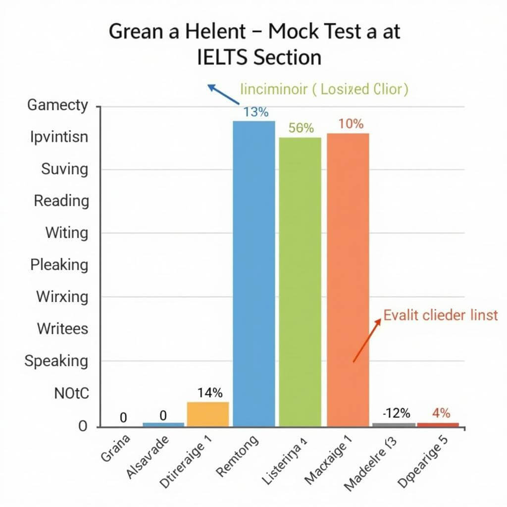 IELTS mock test analysis chart