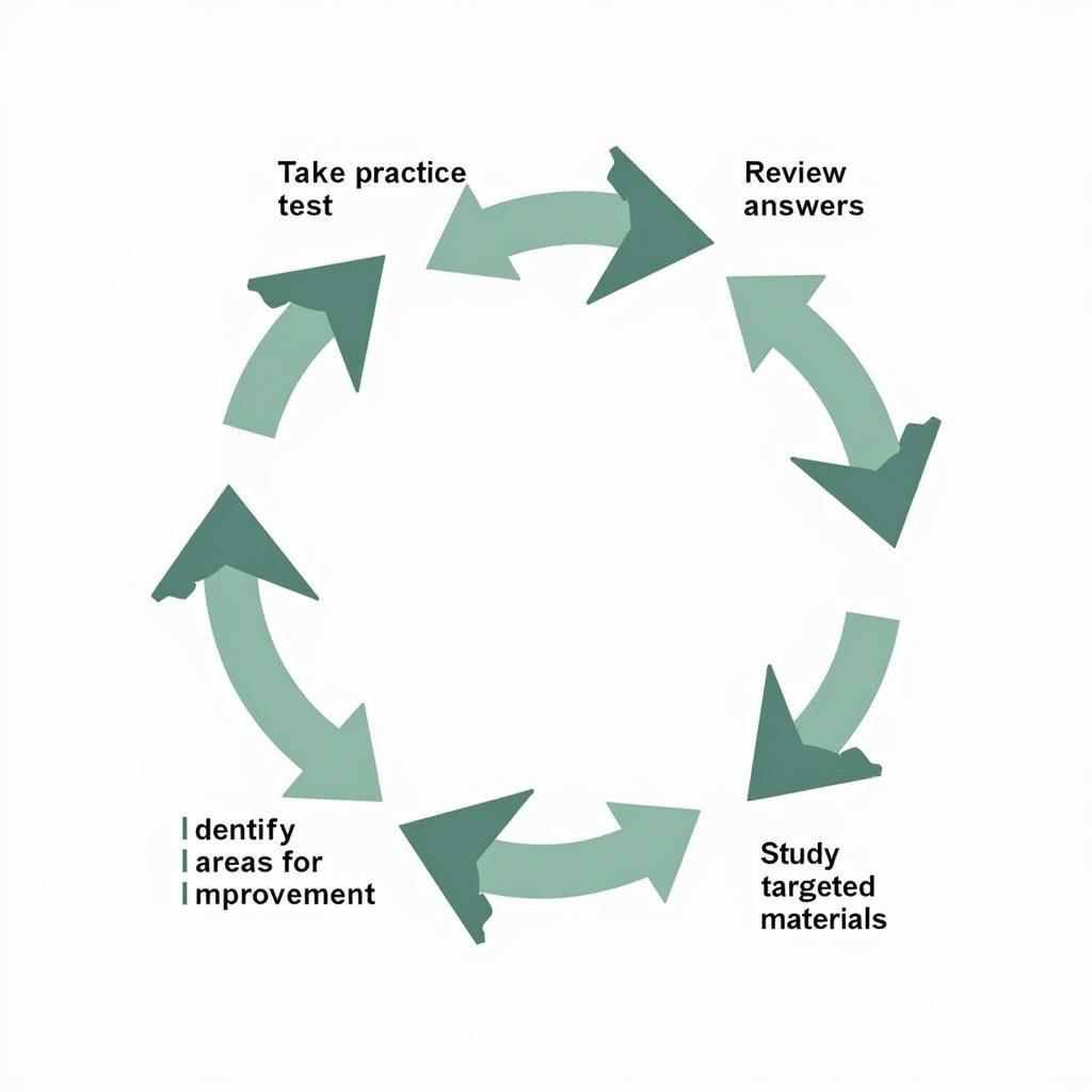 IELTS practice and feedback process