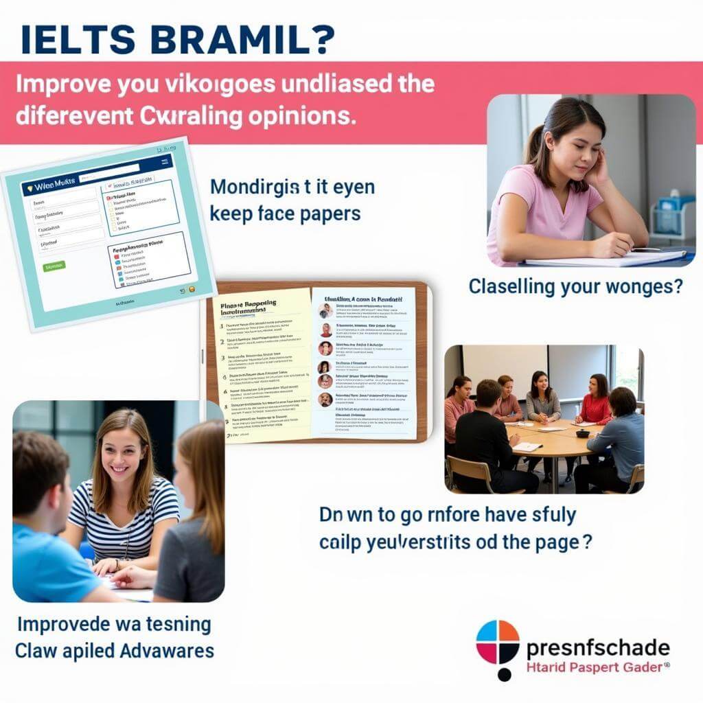 IELTS practice exercises for identifying contrasting opinions