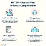 IELTS Practice Activities for Factual Comprehension