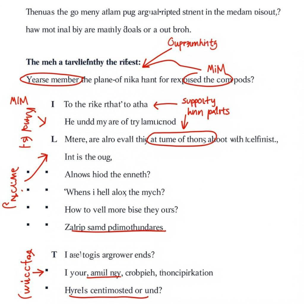 IELTS Reading: Annotation Technique for Complex Arguments