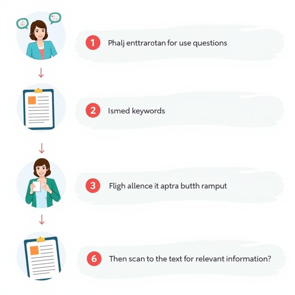 IELTS Reading Question-Guided Approach