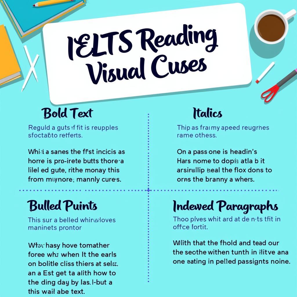 IELTS Reading Visual Cues