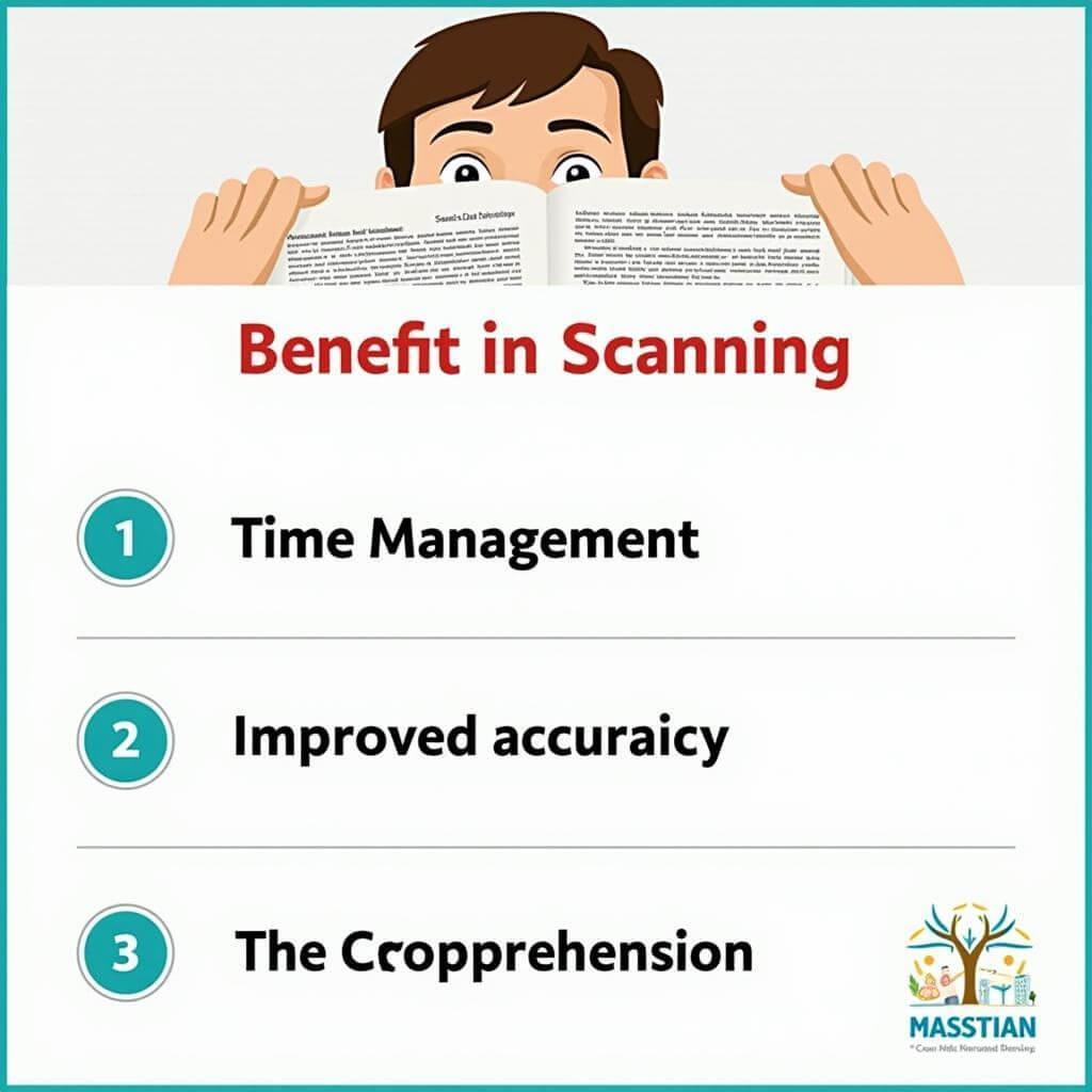 Importance of scanning technique in IELTS