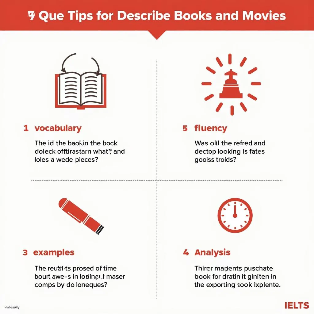 IELTS Speaking advice for book and movie description