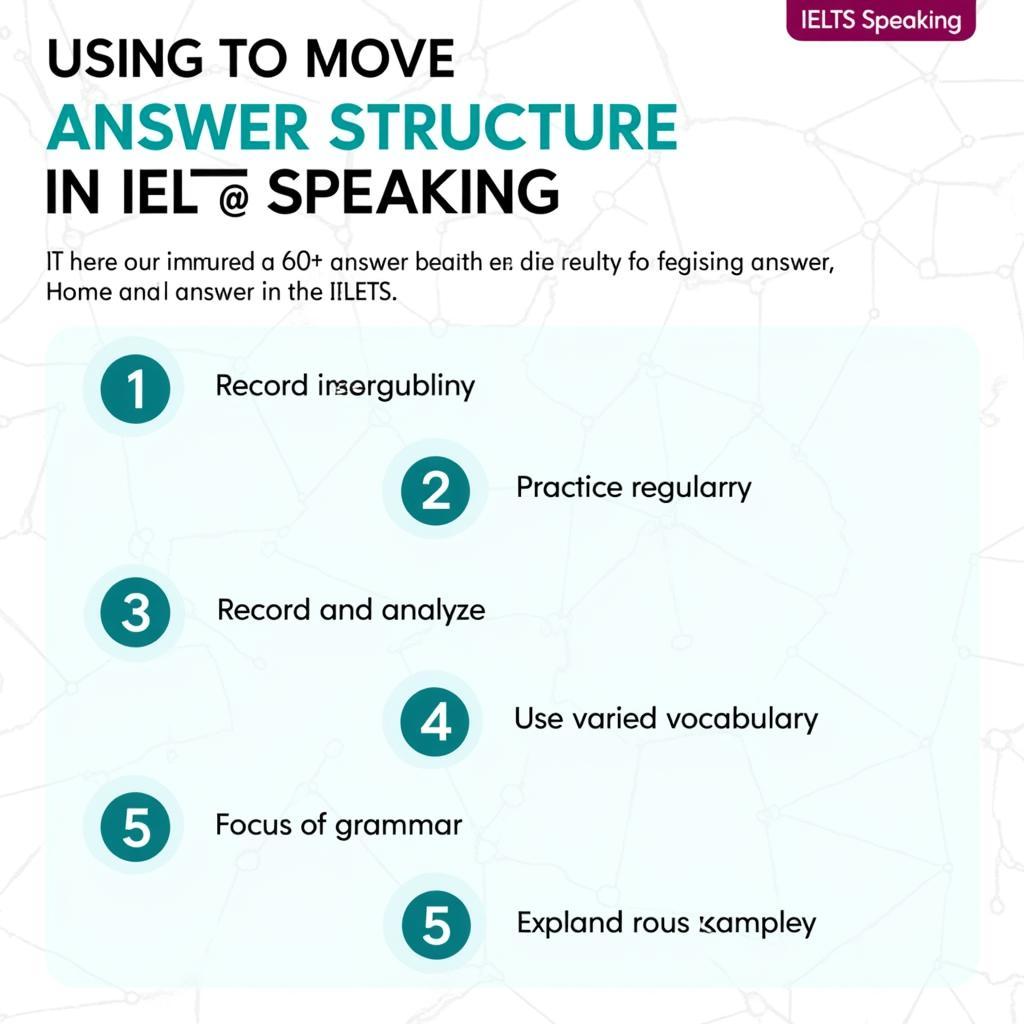 IELTS Speaking Answer Structure Tips