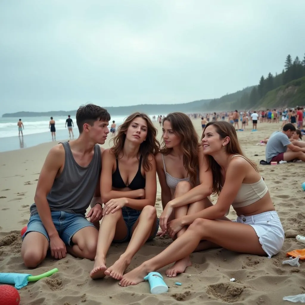 IELTS Speaking: Describing a disliked beach trip