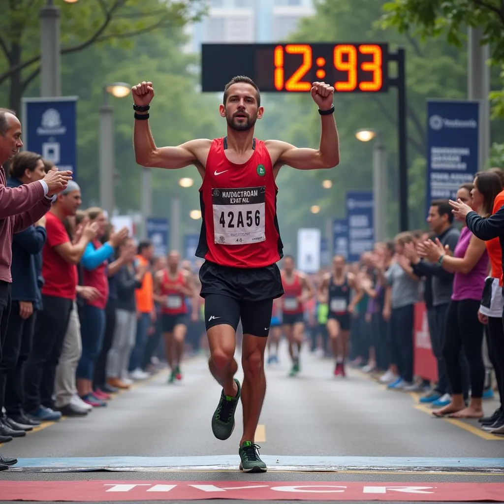 IELTS Speaking: Describing a challenging marathon experience