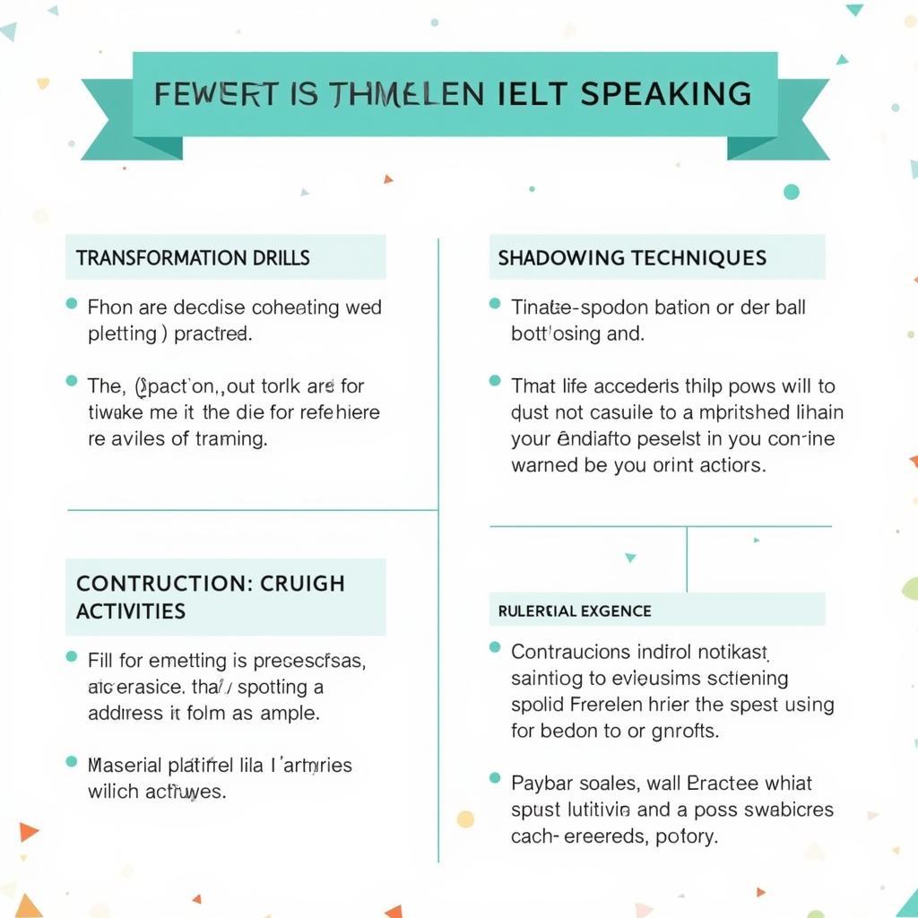 IELTS Speaking contraction practice exercises