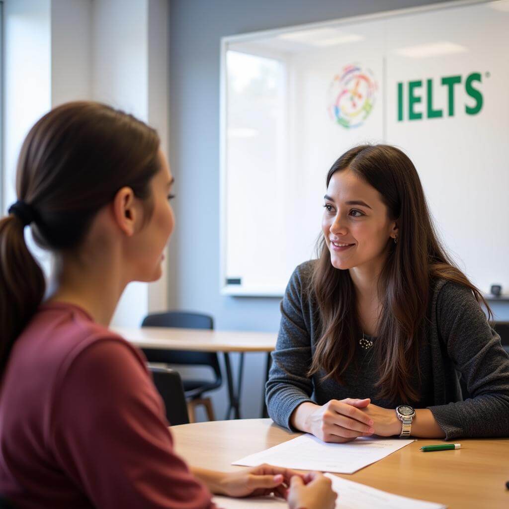 IELTS Speaking conversation between examiner and candidate