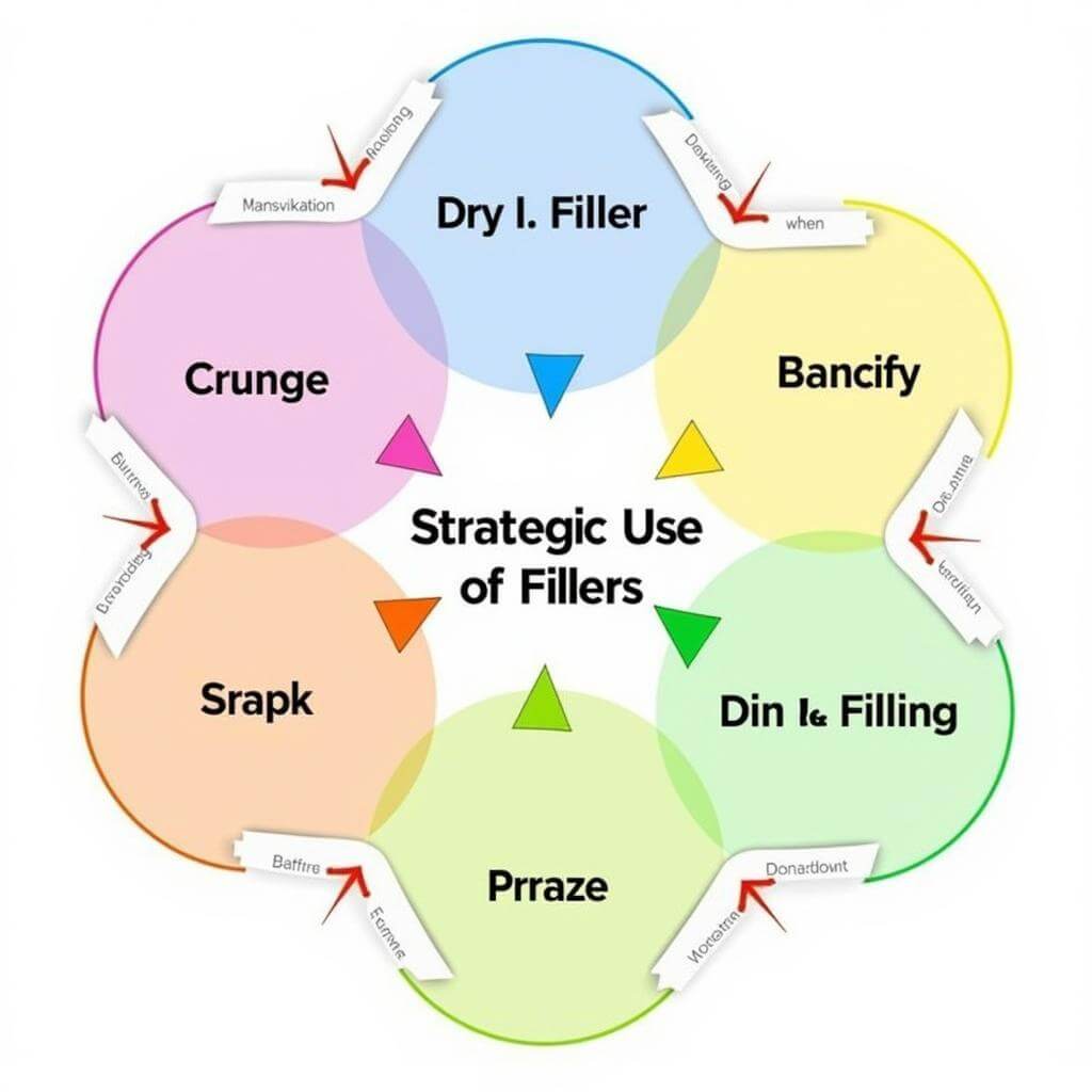 IELTS speaking filler phrases chart