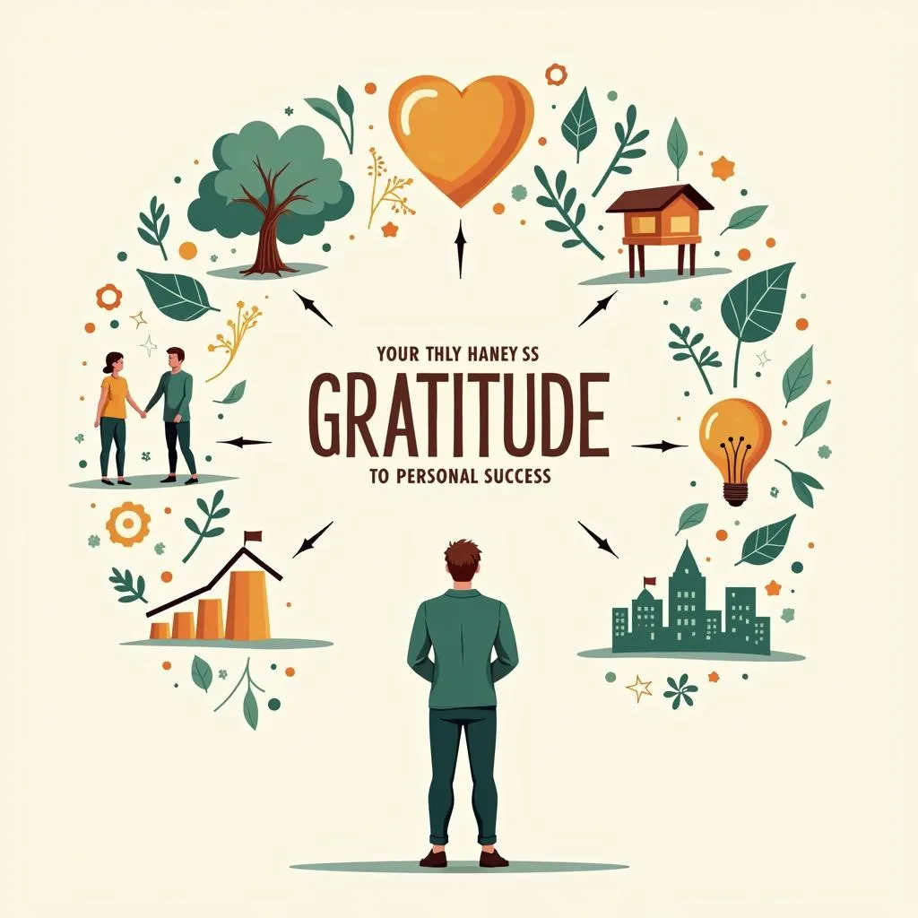 Gratitude leading to personal success