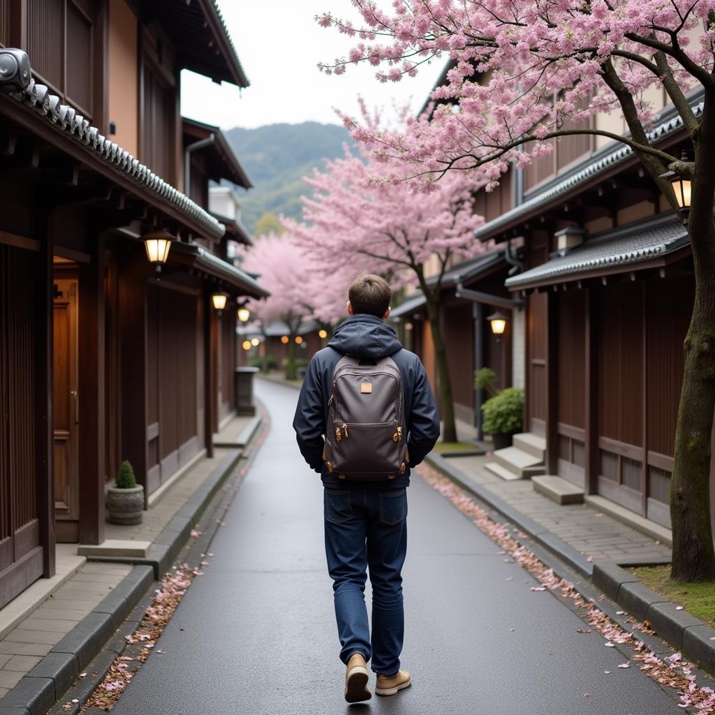 Experiencing Kyoto's culture during a planned trip