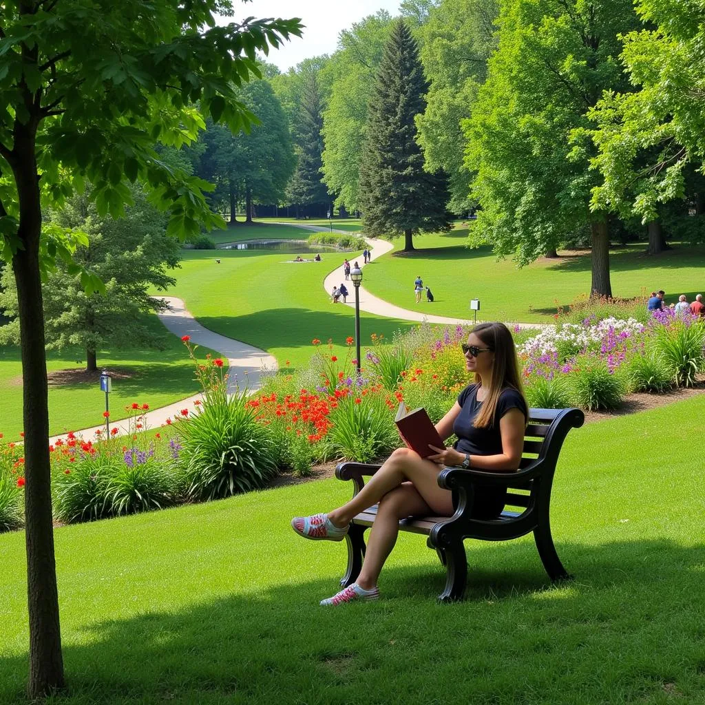 IELTS Speaking: Describing a park or garden