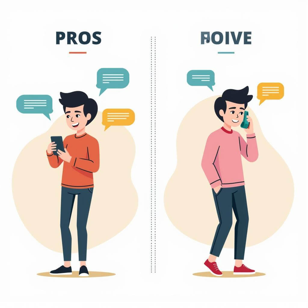 IELTS Speaking: Phone Call vs Texting Preferences