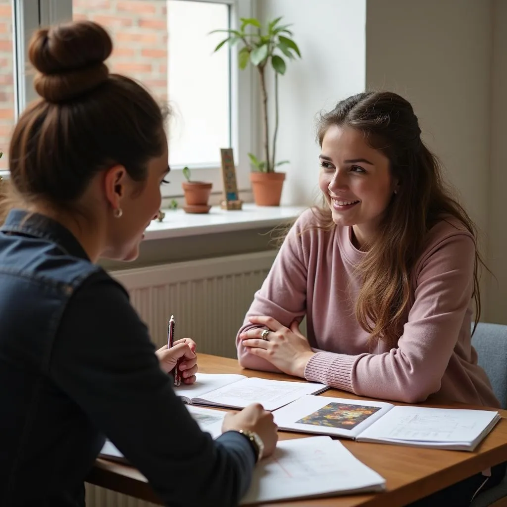 IELTS Speaking practice session