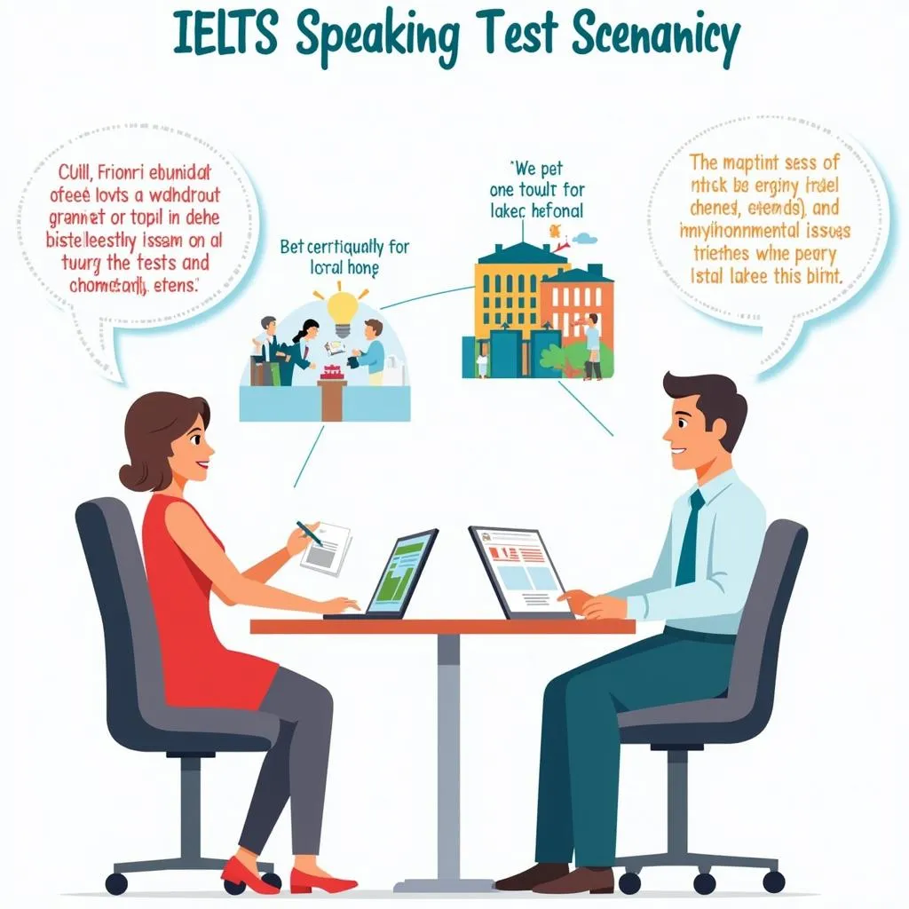 IELTS Speaking practice session on local news