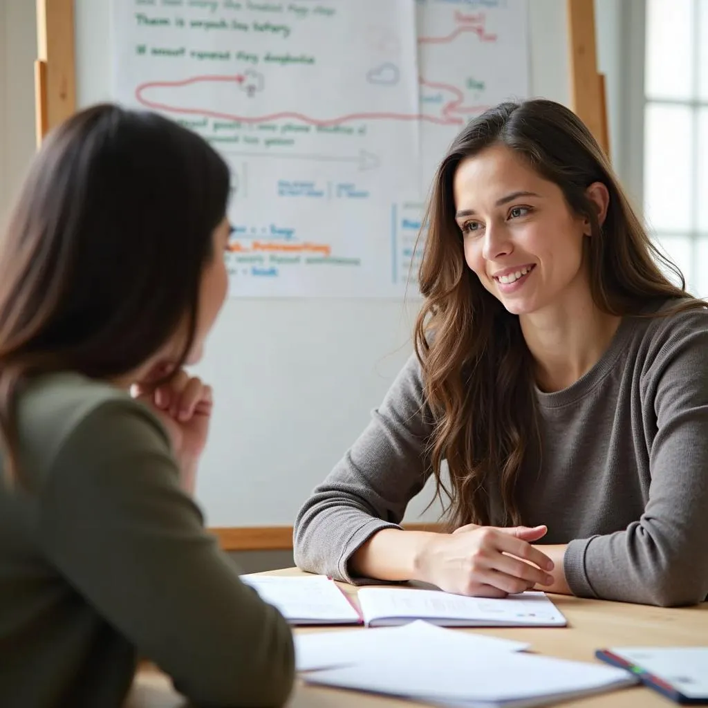 IELTS Speaking practice session