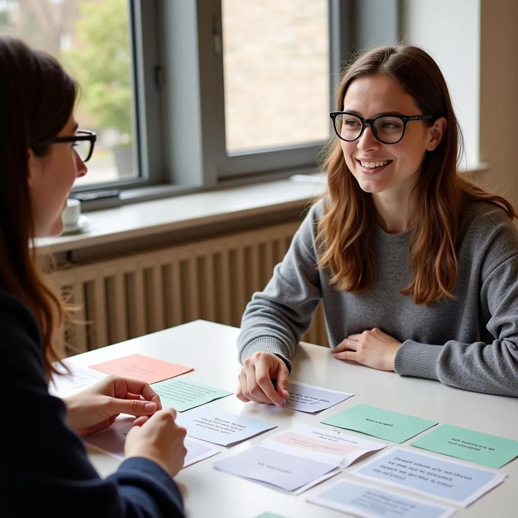 IELTS Speaking practice session