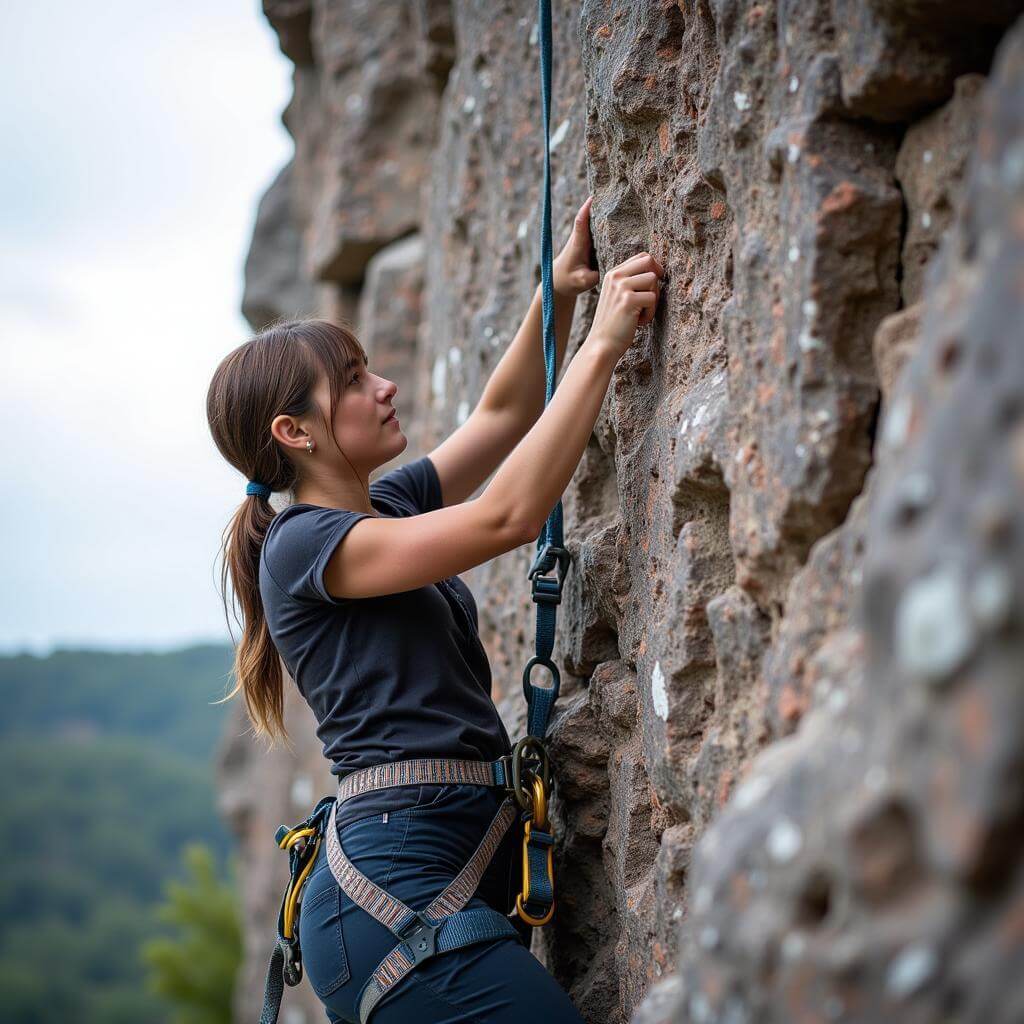 IELTS Speaking: Describing rock climbing experience