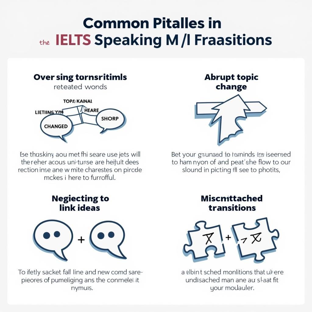 IELTS Speaking smooth transitions pitfalls