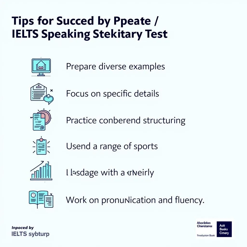 IELTS Speaking Tips Infographic