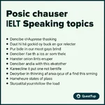 IELTS Speaking Topics