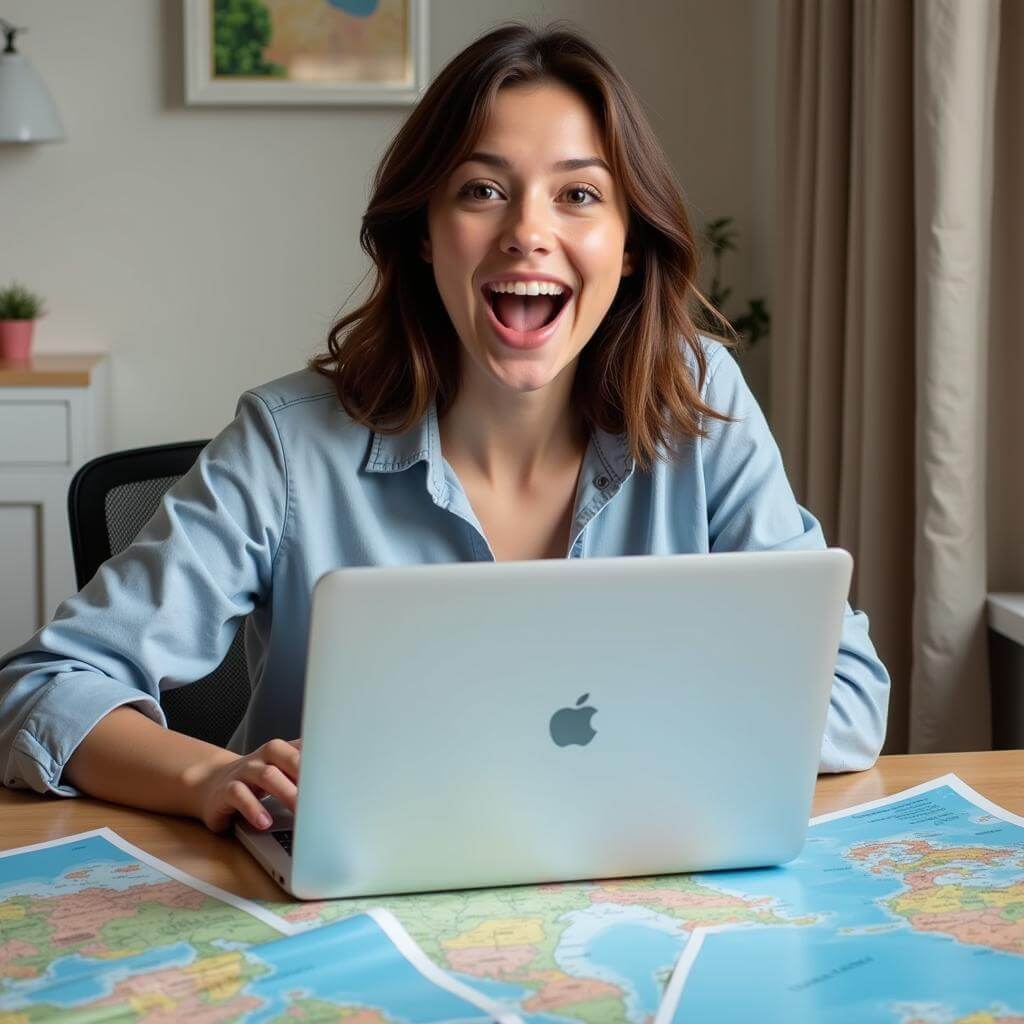 Excitement of planning a trip for IELTS Speaking