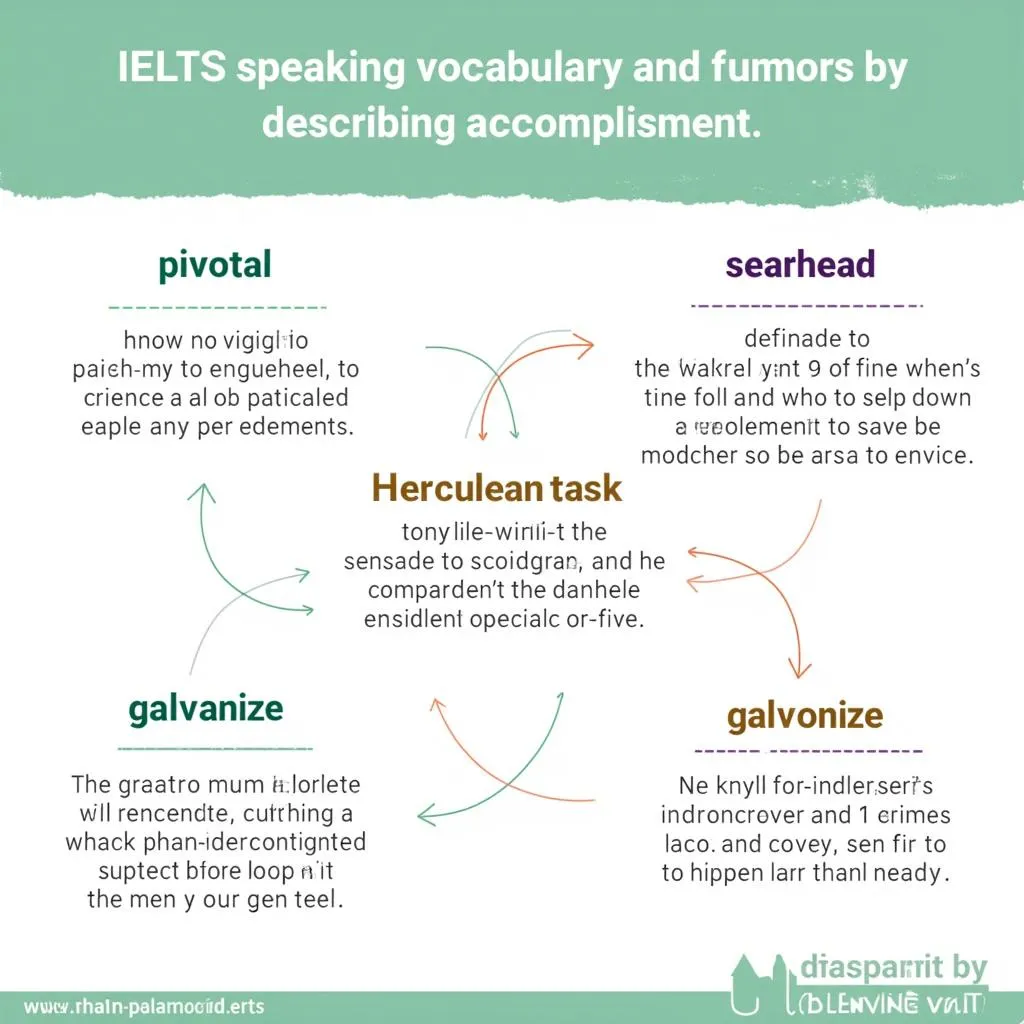 IELTS Speaking Vocabulary for Describing Accomplishments