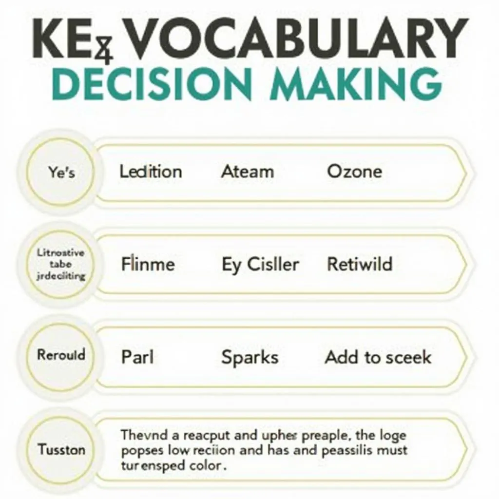 IELTS Speaking: Vocabulary for Decision-Making